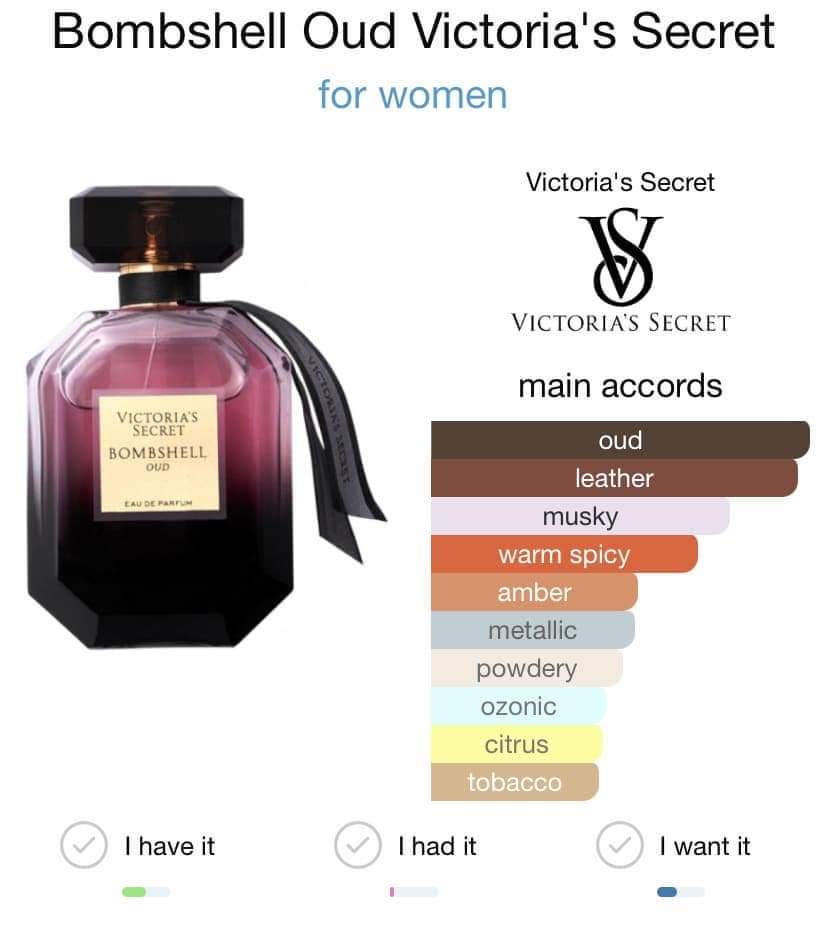 น้ำหอม Victoria's Secret Bombshell Oud EDP