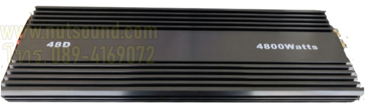 เพาเวอร์แอมป์รถยนต์ คลาสดี 48D NOLOGO 4800 W