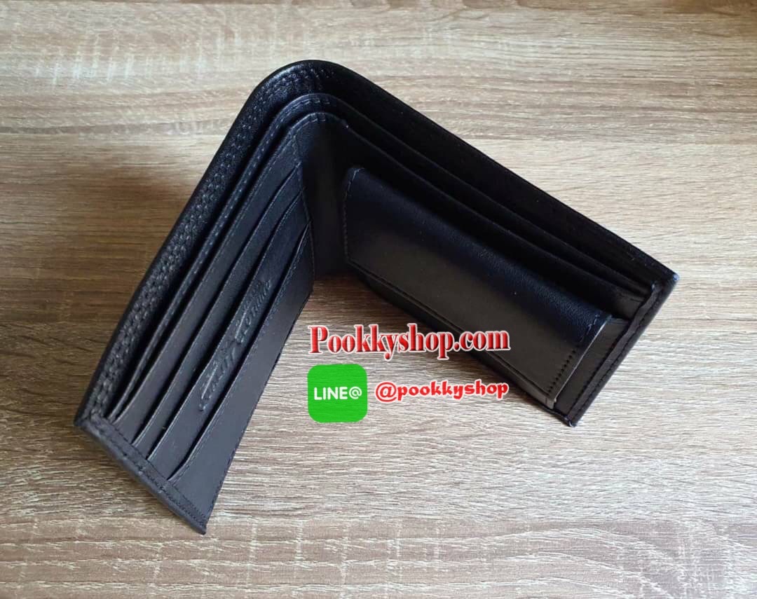 LEVI'S WALLET กระเป๋าสตางค์ทรงสั้นสำหรับคุณผู้ชาย แบบพับสองตอน วัสดุหนังคุณภาพดี ด้านหน้าปั้มโลโก้แบรนด์ ภายในมีช่องใส่ธนบัตรแยกเป็นสัดส่วน ตัวจริงสวยน่าใช้มากค่า