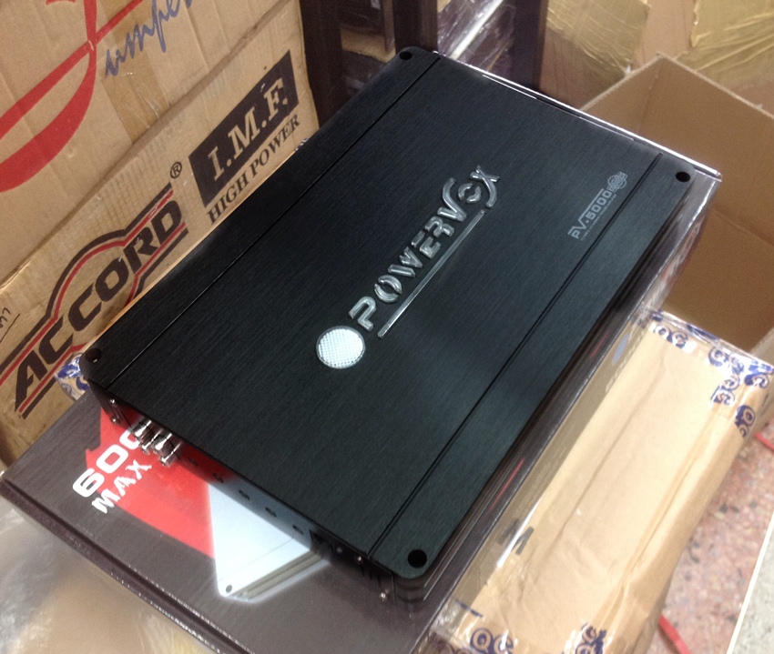 เพาเวอร์แอมป์รถยนต์ คลาสดี 6000W Powervox