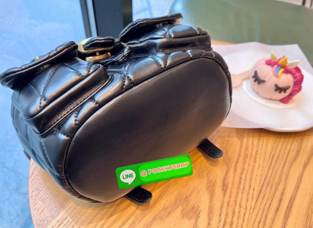 NEW ARRIVAL! สวยเกินห้ามใจ หนังนิ่มฟูสุดๆไปเลยค่า COACH TABBY QUILING BACKPACK ((CU076)) 💌พร้อมส่ง! ใหม่ก่อนใคร กับกระเป๋าทรงที่ฮิตเกินต้าน หนังแท้อย่างดี หนังนิ่ม ฟู ลื่นเงาแววสวยมากๆ ตัดกับอะไหล่ทองแย่างลงตัว