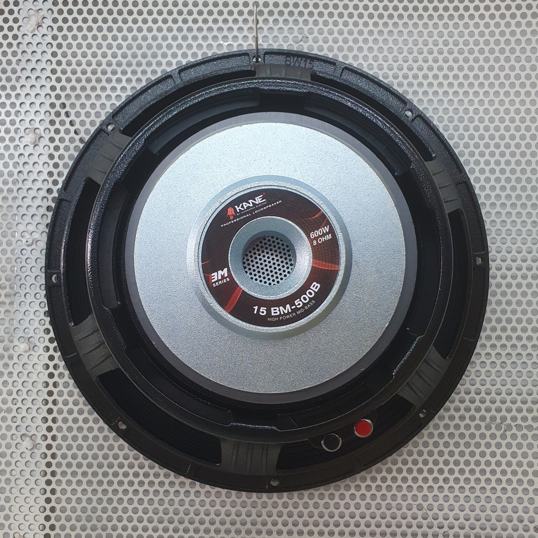 ลำโพง 15 นิ้ว 600W โครงหล่อ ยี่ห้อ KANE คาเนะ รุ่น 15BM-500B