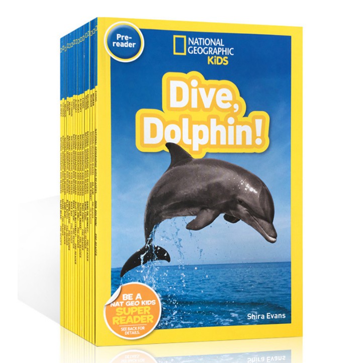 หนังสือภาษาอังกฤษเด็ก National Geographic Kids Pre-Reader 20 เล่ม