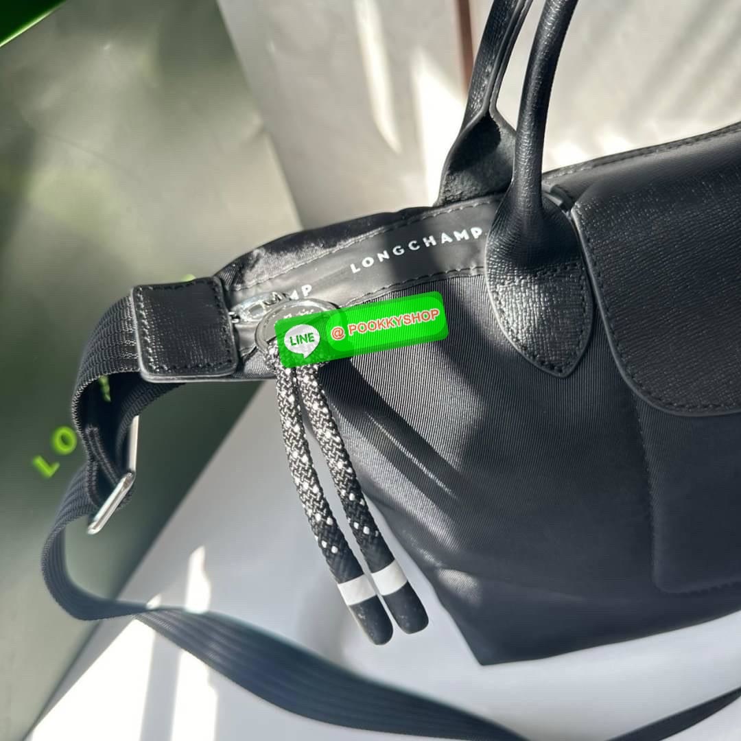 LONGCHAMP LE PLIAGE ENERGY MEDIUM HANDBAG 🔖กระเป๋าสะพายไหล่/ถือ คอลเลคชั่นใหม่สไตล์เรียบหรู ขนาดกลางจุของได้เยอะ