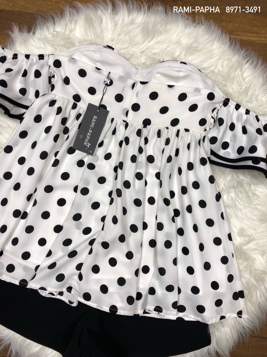 ชุดเซทแฟชั่น เสื้อลายจุดสวยแซ่บสไตล์ลูกคุณ สามารถปรับใส่ได้