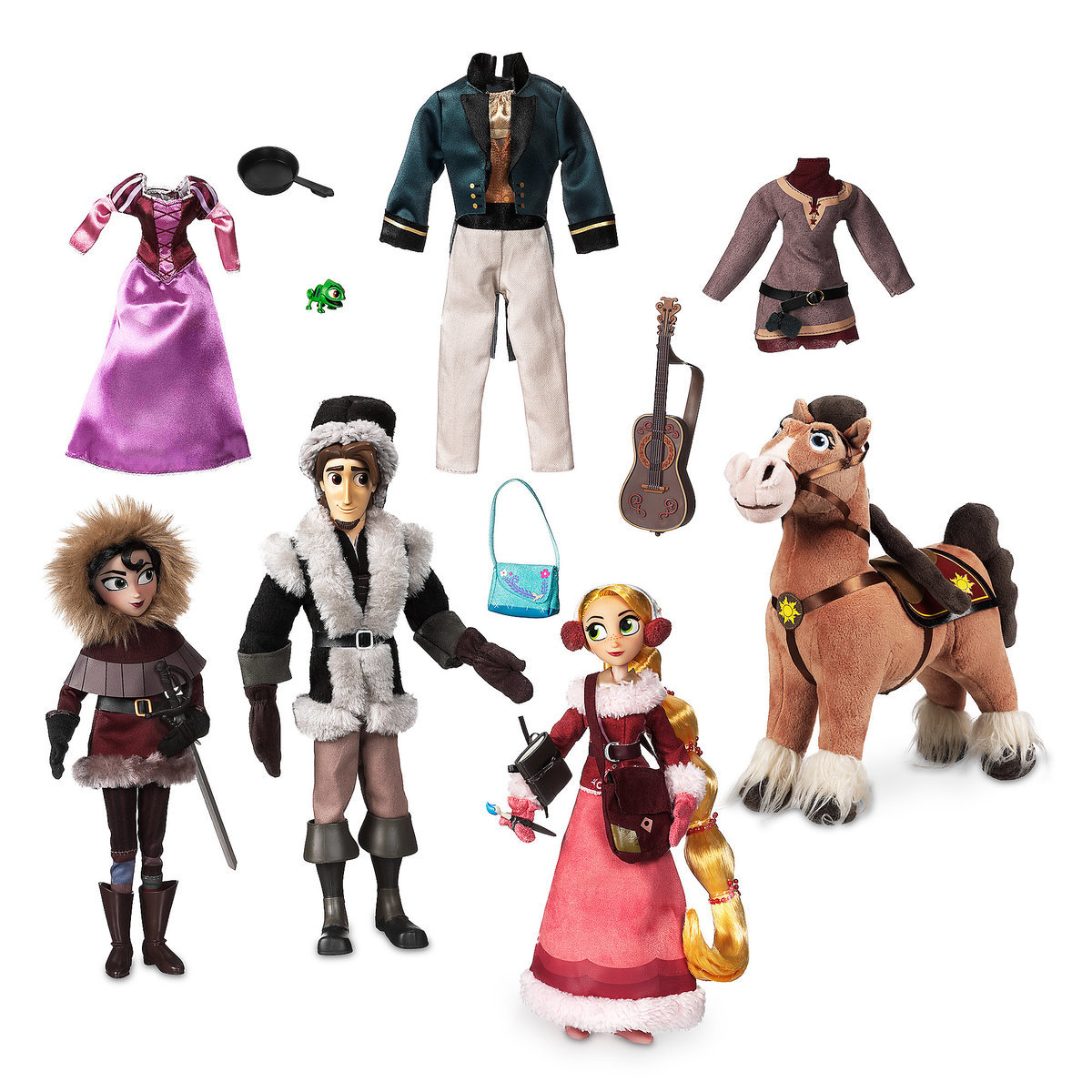 ฮ Tangled - Rapunzel / The Series Deluxe Doll Set ของแท้ นำเข้าจากอเมริกา