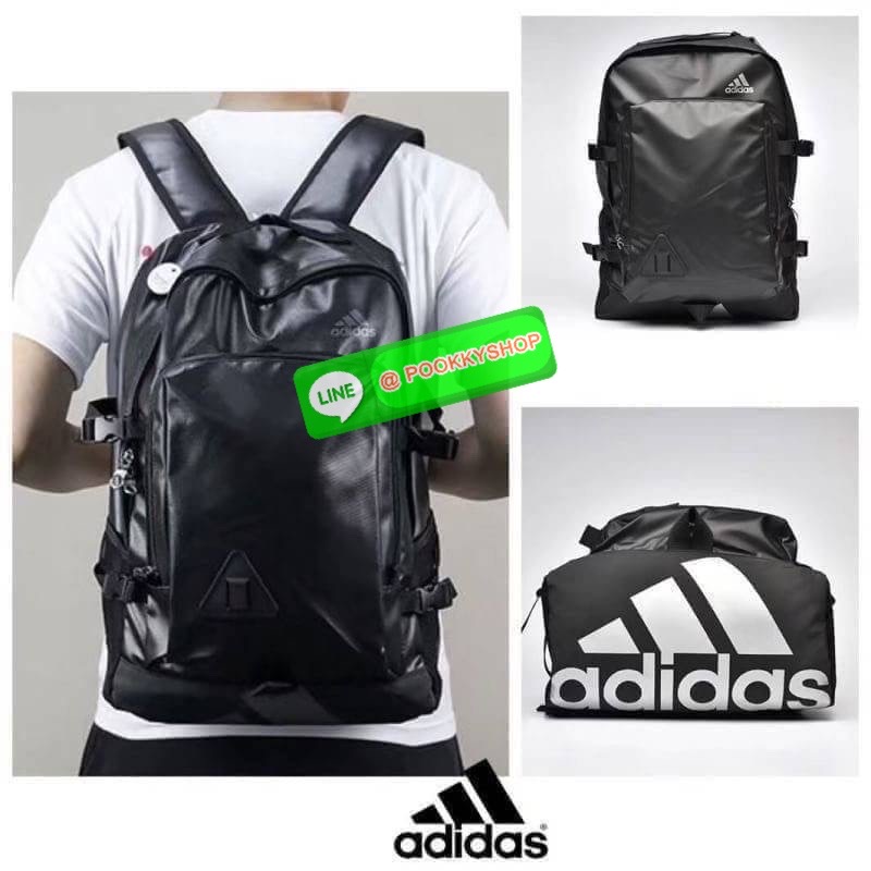 Adidas Adidas BTS BP1 [AZ8644] Backpack Black กระเป๋าเป้สะพายหลัง รูปทรงคลาสสิคคลาสสิกเรียบง่ายในแบบอาดิดาส รองรับทุกการใช้งานที่คต้องการ กระเป๋าสะพายหลังใบนี้ผลิตจากโพลีเอสเตอร์เบาและกันน้ำ ออกแบบให้จุได้เยอะและเก็บทรงไม่ให้ดูเทอะทะ ไม่ว่าจะเป็นหนังสือหร