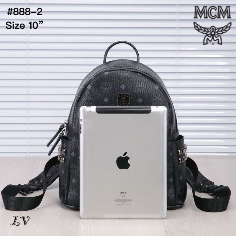 กระเป๋าเป้ MCM งานพรีเมี่ยม ปั้มครบ พร้อมถุงผ้า