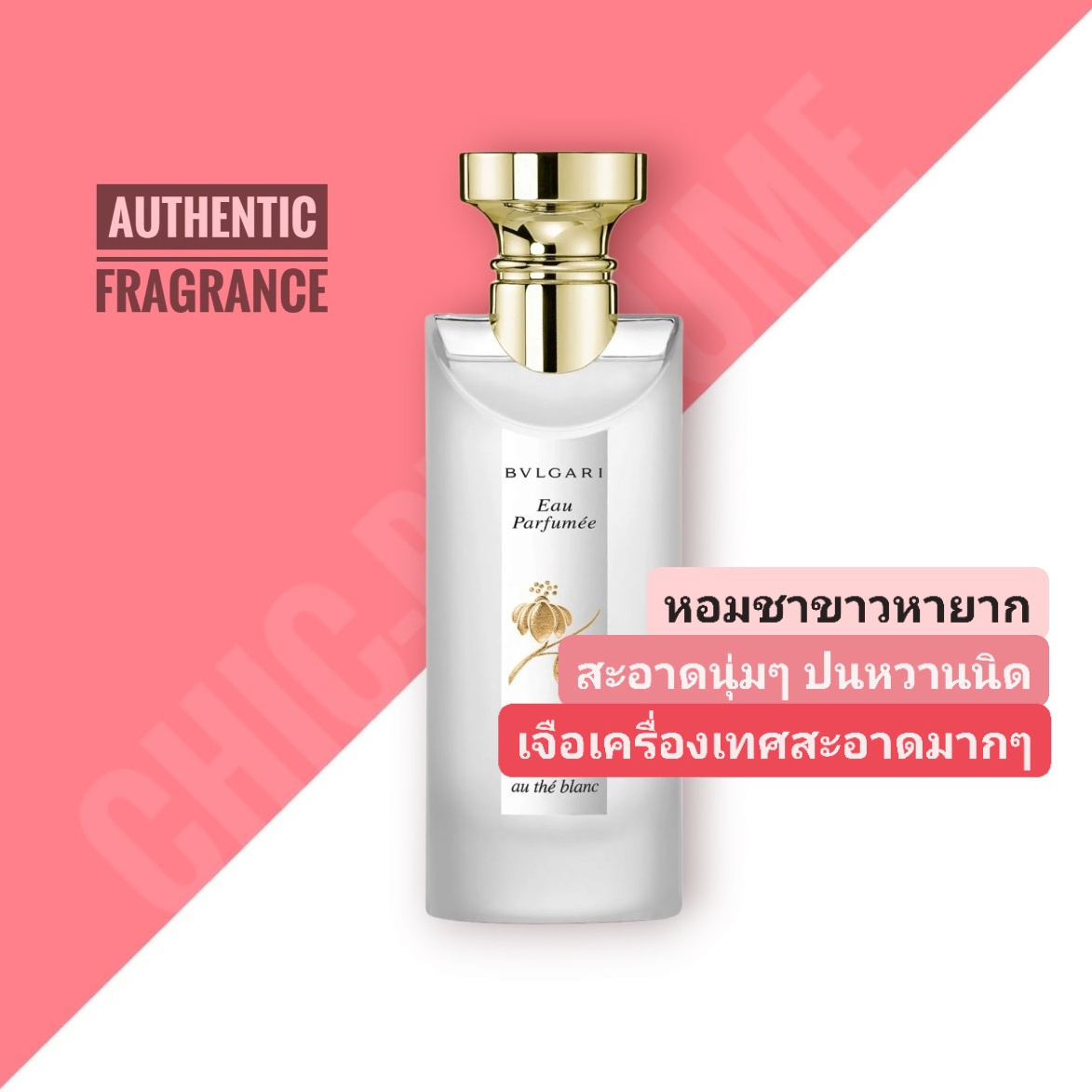 น้ำหอม BVLGARI Eau Parfumee au the Blanc 75ml