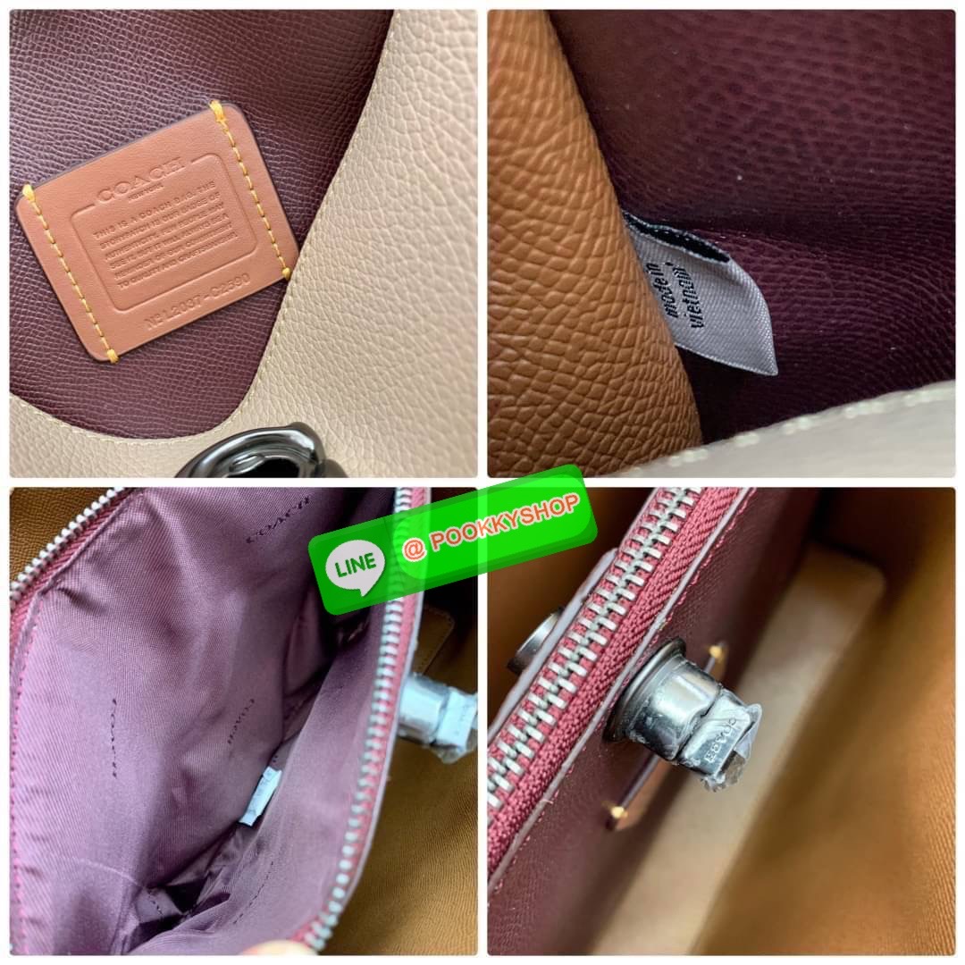 COACH WILLOW SHOULDER BAG ((C2745//C2590//C2621)) พร้อมส่ง ไม่ให้หลงรักยังไงไหว 🔺กระเป๋าหิ้ว//คล้องไหล่//สะพายข้าง สุดคุ้ม! หนังแท้ชั้นดีที่สุด ได้ไปหลงรักแน่นอนค่ะ หนังสวยมากๆ 🔺ตัวกระเป๋าแบ่งเป็นสองช่องหลัก ด้านนึงเป็นแบบหมุนล็อค//อีกด้าน