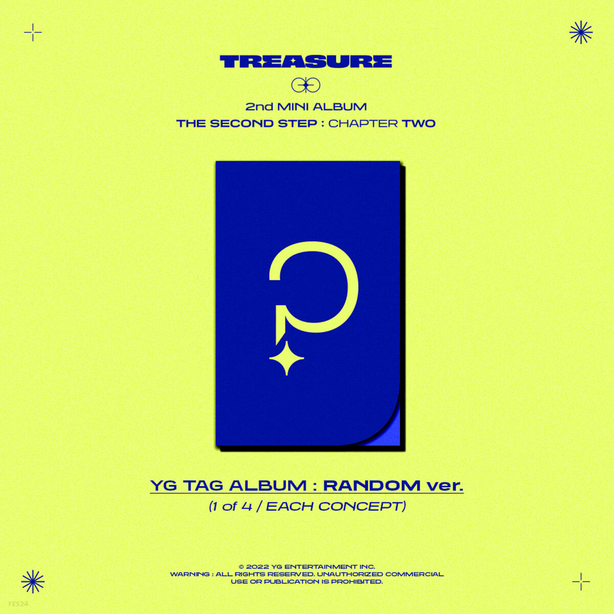 TREASURE 2nd Mini Album - THE SECOND STEP : CHAPTER TWO [YG TAG Ver.]