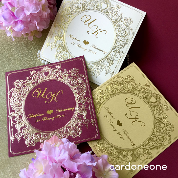 การ์ดแต่งงานพรีเมี่ยม คลาสสิค