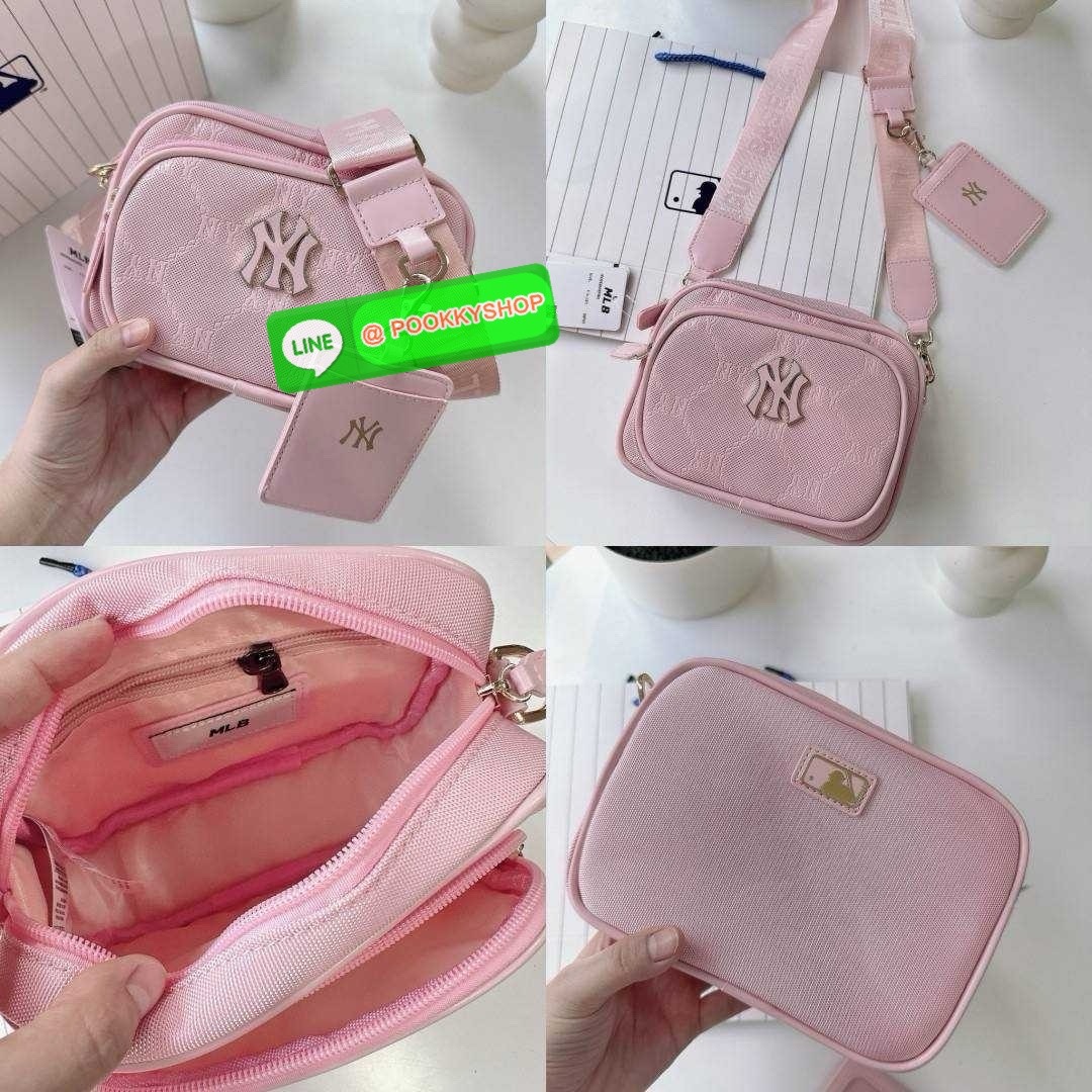 กระเป๋าNY สะพายข้าง ใส่โทรศัพท์ได้ทุกรุ่น แถมที่ใส่บัตร สายสปอร์ตปรับระดับได้