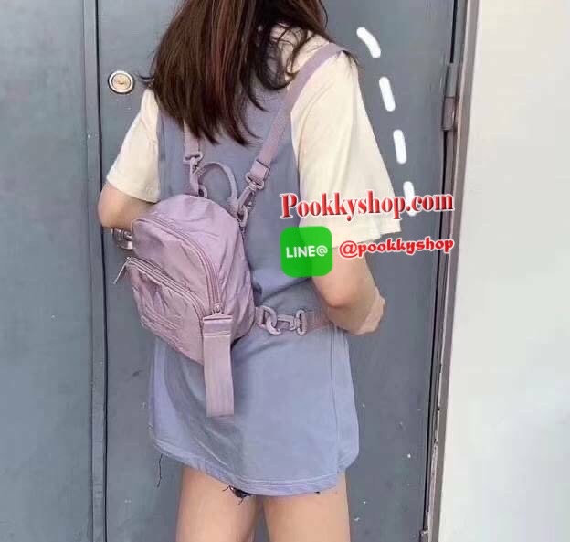 Adidas Mini shoulder bag & Backpack กระเป๋าเป้สะพายหลัง ขนาดmini เปิด-ปิด ด้วยซิป วัสดุ Nylon น้ำหนักเบา ภายโล่ง ใส่โทรศัพท์ กระเป๋าตังค์ได้ มีช่องซิปด้านหน้า1ช่อง มีสายสะพาย2เส้น สะพายข้างหรือเป้ได้ สีน่ารักๆ เข้าได้กับเสื้อผ้าทุกสีเลยค่า!!
