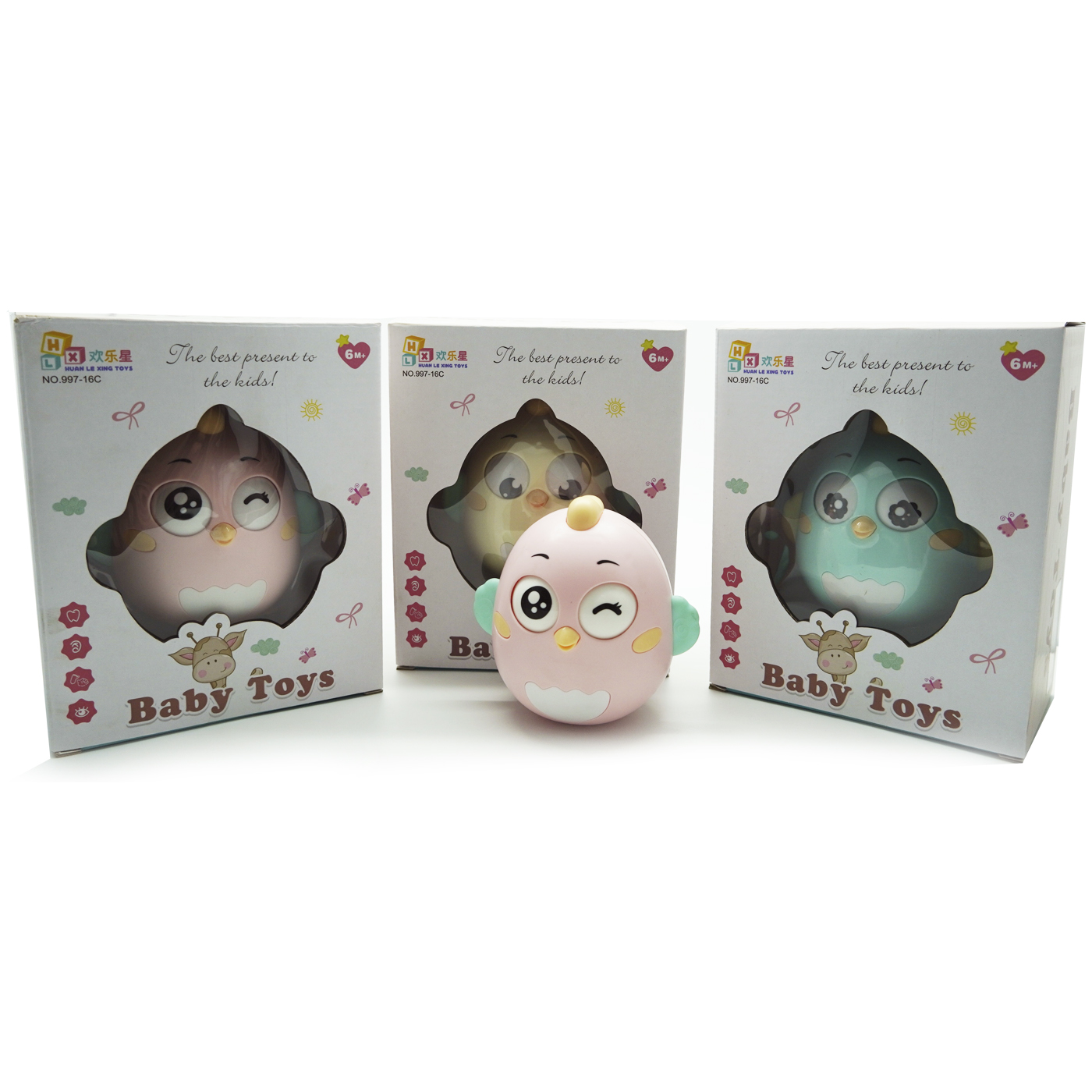 ตุ๊กตาล้มลุก ของเล่นเด็กอ่อน ของเล่นเสริมพัฒนาการ Baby Toy