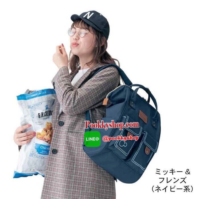 Belle Maison's Disney Fantasy Bags! รุ่น Classic Backpack จากBellemaison แห่งเดียวในประเทศญี่ปุ่น มีรูปโฉมและสไตล์ใช้งานคล้ายแบรนด์ Anello แต่งแต้มสีสันและลวดลายเพิ่มเติมลงบนกระเป๋าจากเหล่าการ์ตูนของดิสนีย์ เป็นรุ่นลิมิเตทสุดๆที่ออกมาไม่บ่อยเลยคร้า!!