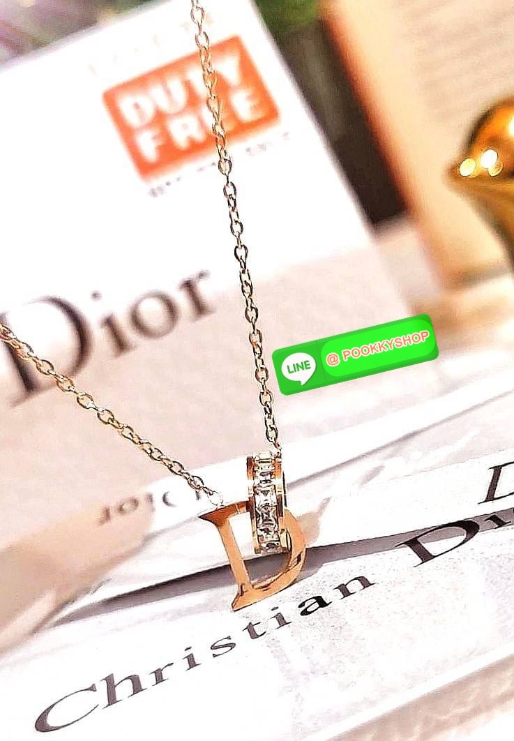✴️พร้อมส่งความสวย! ไอเท็มหายาก! ห้ามพลาดค่ะ!✴️ “DIOR” D LUNE NECKLACE VIP GIFT WITH PURCHASE ORIGINAL PACKAGE (GWP) ของกำนัลสุดเลอค่าจากการแลกคะแนนสะสมสำหรับ DIOR VIP Membership! หายากชวนสะสมดีไซน์เรียบหรูคลาสสิคไอเท็มแบบนี้นานๆจะหลุดมาให้ช้