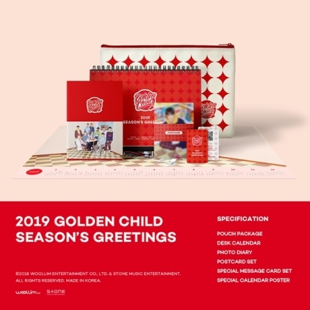 GOLDEN CHILD 2019 SEASON’S GREETINGS