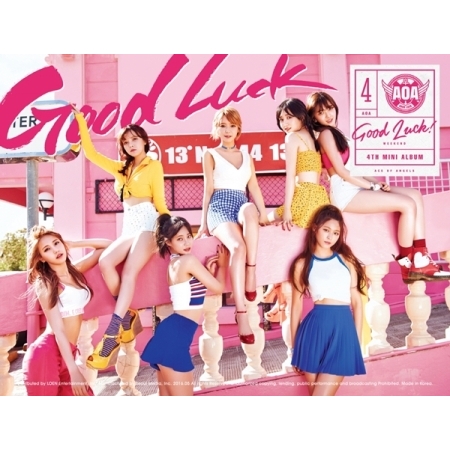AOA 4TH MINI ALBUM - GOOD LUCK [B VERSION-WEEKEND]