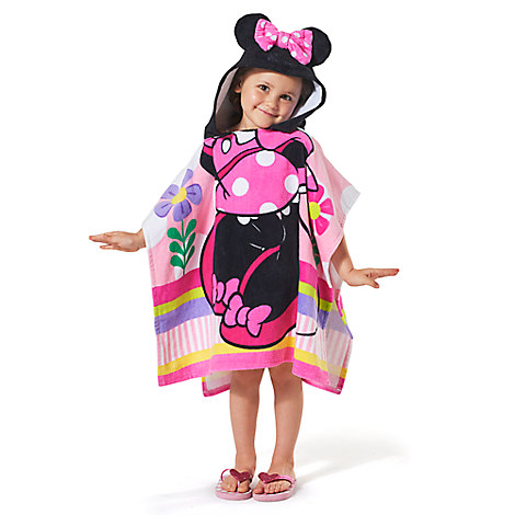 Minnie Mouse Hooded Towel for Kids from Disney USA ของแท้100% นำเข้า จากอเมริกา