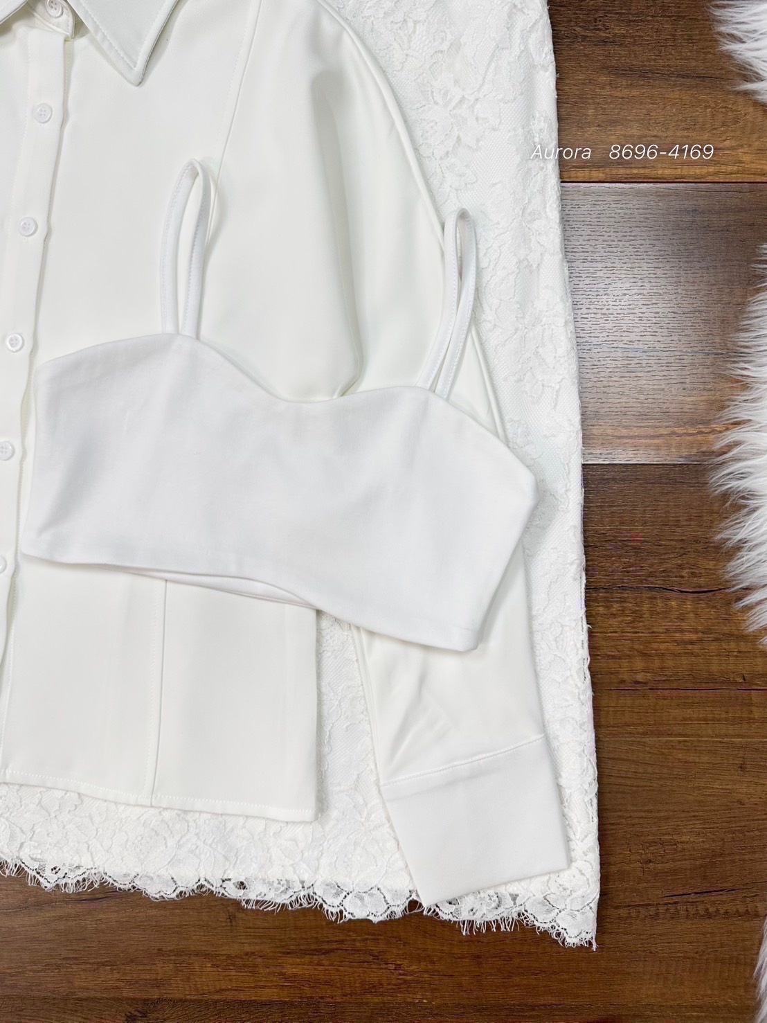 ชุดเซทแฟชั่น Set 3ชิ้น(เสื้อคลุม+ตัวใน+กระโปรง) : Setเสื้อคลุมทรงเชิ้ต