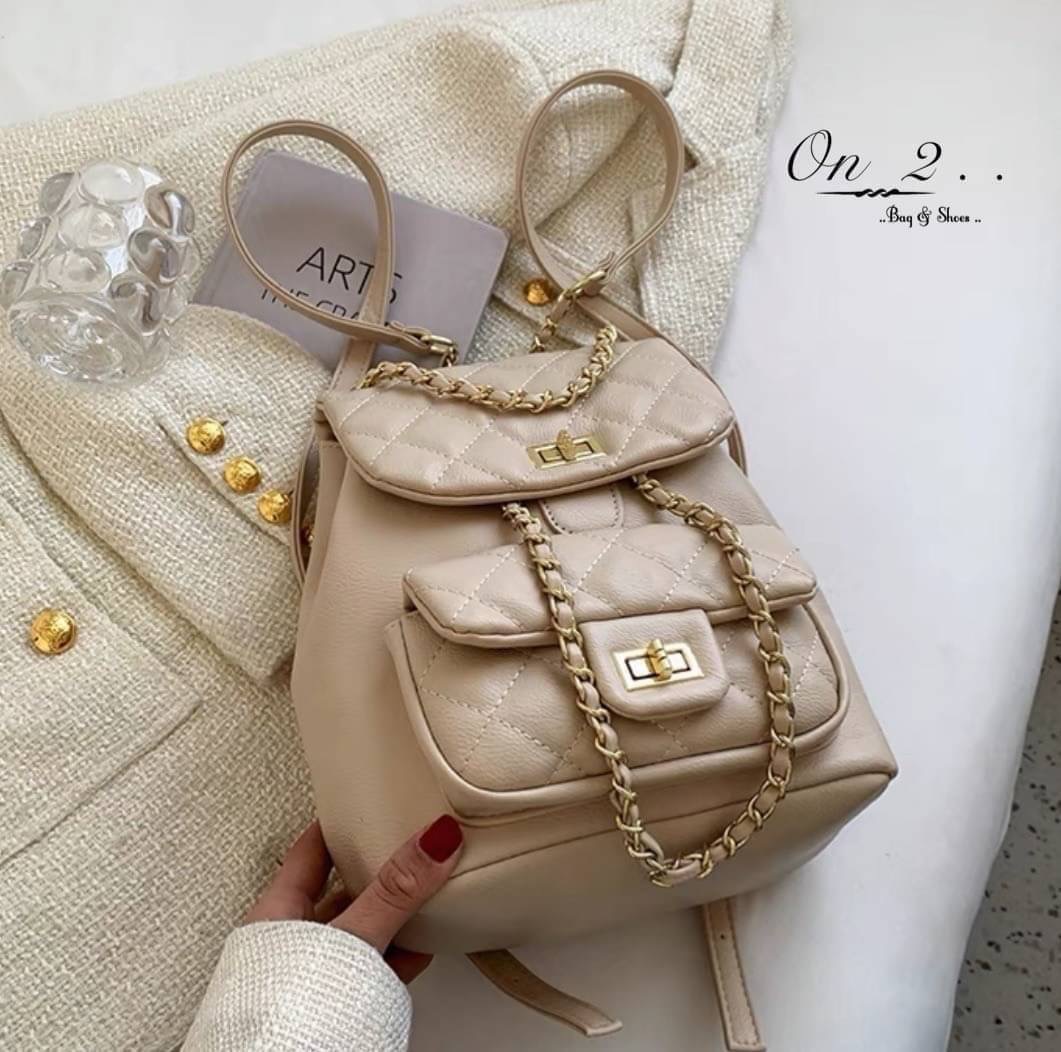 พร้อมส่งจ้าา♥️♥️♥️ CHANEL BACKPACK CLASSIC...✨✨✨ รุ่นใหม่ล่าสุด หนังพียู งานเกรดพรีเมี่ยมม!! สามารถทำเป็น เป้หลังได้ เเละถือได้