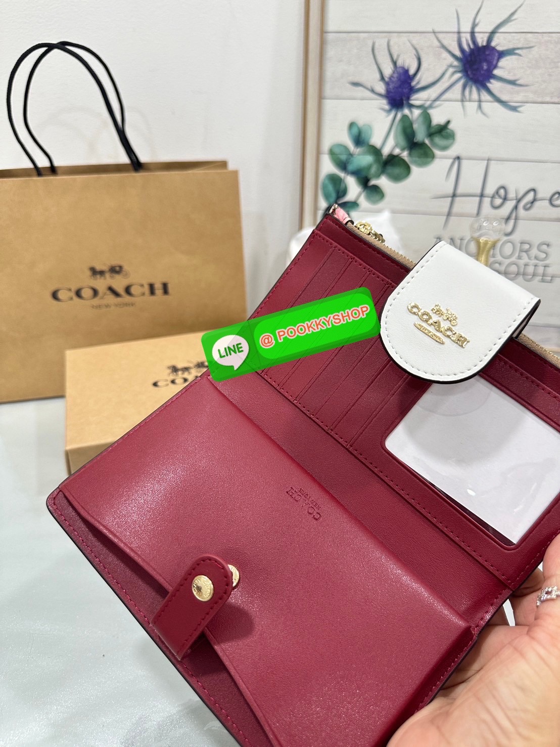 Coach Tech Phone Wallet In Colorblock Signature COLOR: signature canvas/