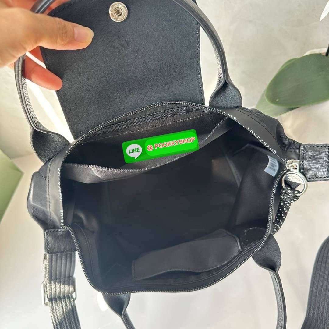 LONGCHAMP LE PLIAGE ENERGY MEDIUM HANDBAG 🔖กระเป๋าสะพายไหล่/ถือ คอลเลคชั่นใหม่สไตล์เรียบหรู ขนาดกลางจุของได้เยอะ