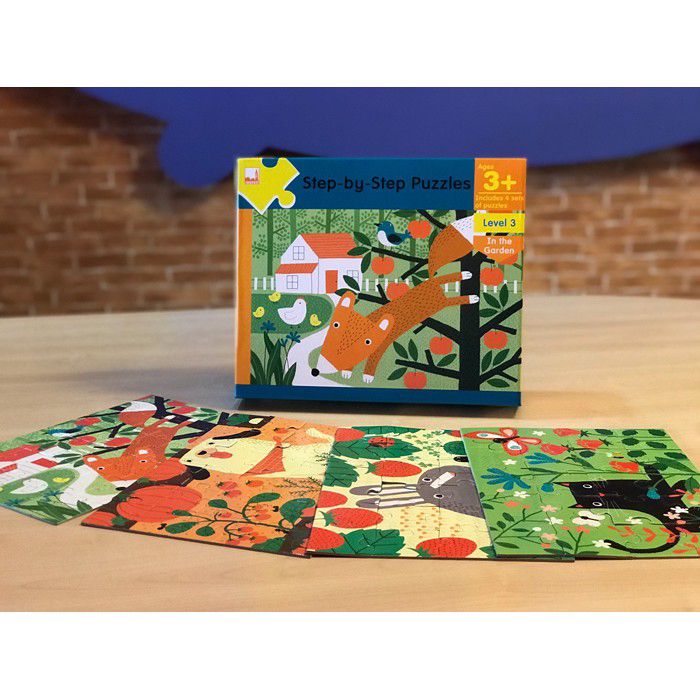 Dickens Step By Step Puzzle จิ๊กซอว์เด็ก ของเล่นเสริมพัฒนาการ