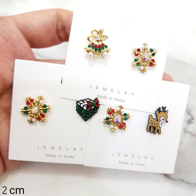 Merry Christmas Earring งานน่ารัก ใส่ค้อนรับคริสมาสที่กำลังจะมาถึงคร่า น่าร๊ากกกมากๆๆๆ