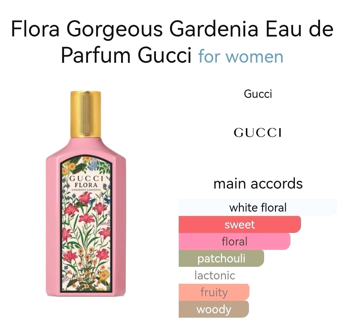 น้ำหอม Gucci Flora Gorgeous Gardenia EDP
