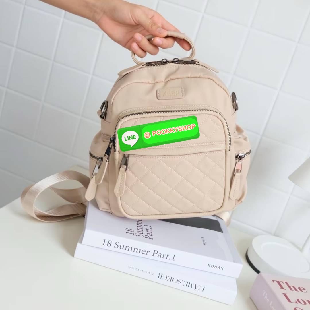 New arrival เป้ถอดสายได้ จะสะพายแบบไหนก้อสวย !! KEEP รุ่น Rouget backpack (ปรับ Collection ใหม่ ) น้ำหนักเบากว่าเดิม