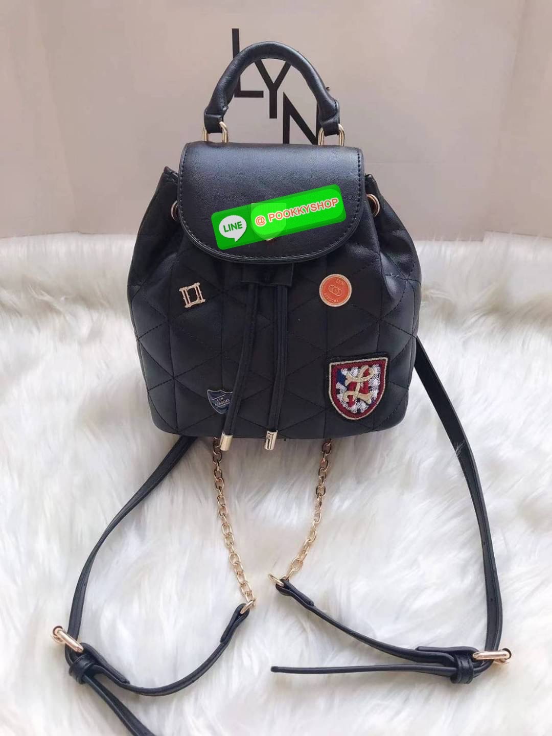 กระเป๋า Lyn เป็นเป้ได้ สะพายข้างได้ คอลเลคชั่นใหม่ งานแท้Outlet