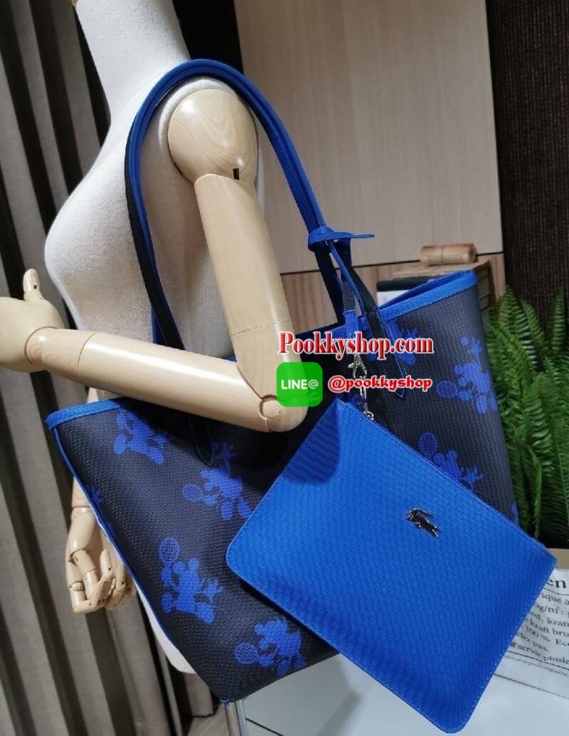 Don't Miss! Best Seller! ซื้อ1ได้ถึง2!! New! & Limited x Disney Holiday Collection Reversible Tote Bag With Clutch คอลเลคชั่นดิสนีย์ทรงTote มาพร้อมใบเล็กเข้าชุดสุดคุ้มสามารถแยกใช้ได้ วัสดุหนัง Saffiano สวยกันน้ำดูแลรักษาง่ายดีไซน์โดดเด่นมีลูก