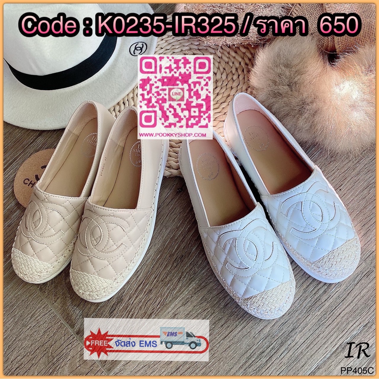 แบบขายดี!!! พร้อมส่ง ห้ามพลาด CC สลิปออนตัวใหม่หนังนิ่มมากๆ คลีนง่าย ไม่กัด พื้นนุ่ม สวยมากค่ะ ใส่สบาย น้ำหนักเบา งานสวยมากค้า