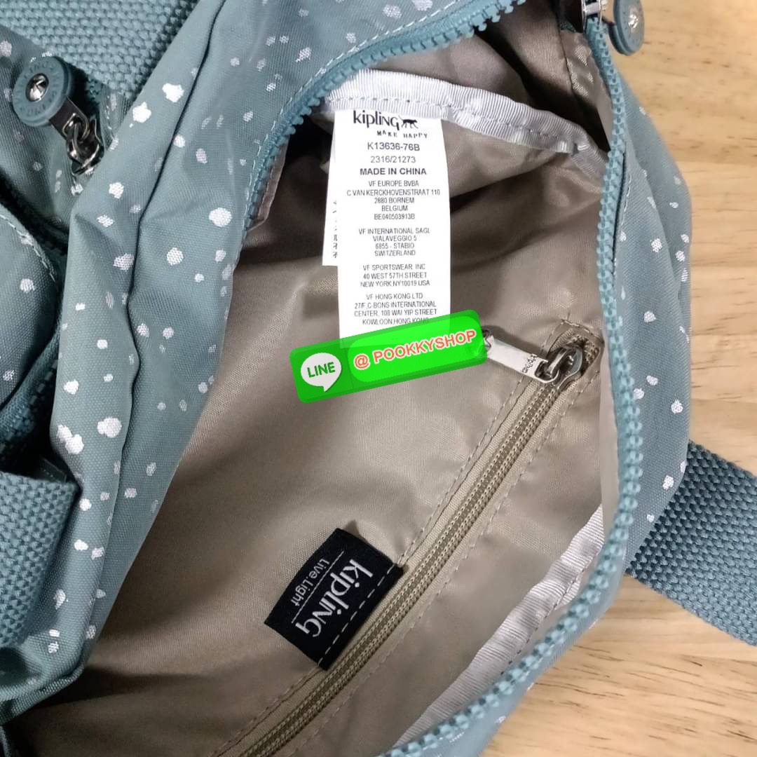 Kipling Women’s Defea Top-Handle Bag (ผ้าหนา) กระเป๋าถือหรือสะพายจาก Kipling วัสดุทำจาก Nylon + Polyester