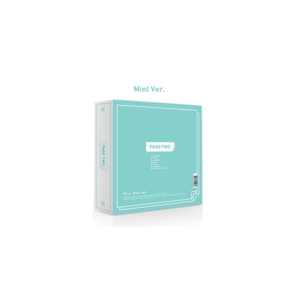 TWICE 2ND MINI ALBUM - PAGE TWO (RANDOM VER.)
