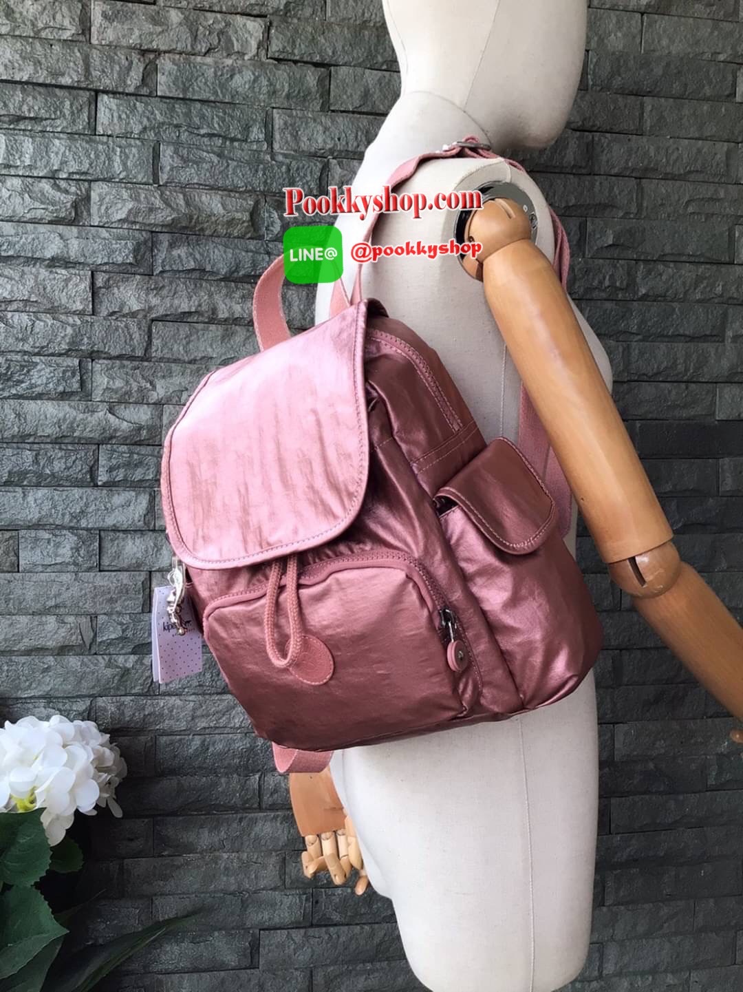 🚚 พร้อมส่ง 🚚 Kipling City Pack Mini Backpack รุ่น K12671 จาก Mayday collection วัสดุ Polyamide100% กันน้ำ แบ่งเป็น 3 ช่องการใช้งาน