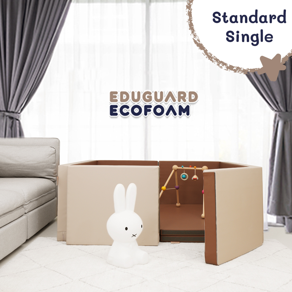 Eduguard คอกกั้นเด็กแบบเบาะ Standard Single 160x160 cm.