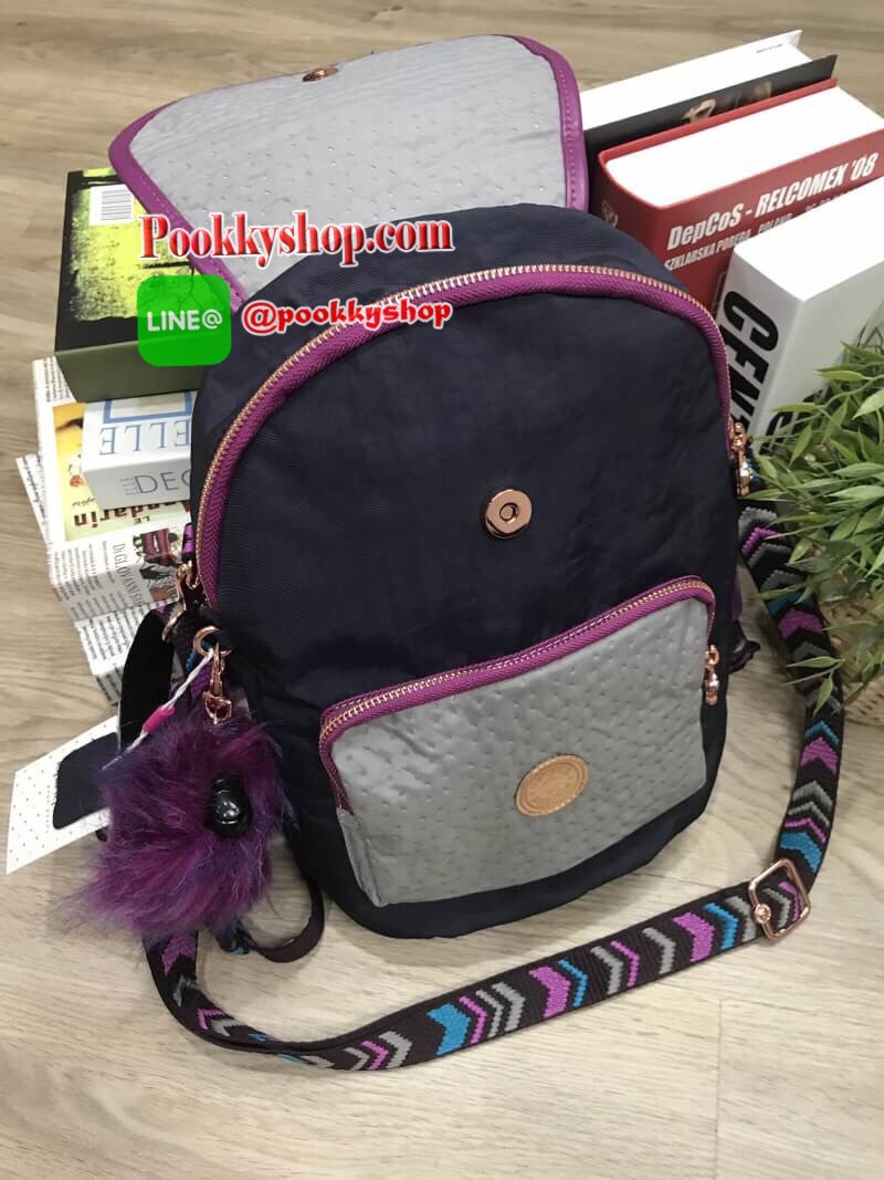พร้อมส่งความสวย..ราคาสุดคุ้ม! NEW ARRIVAL! KIPLING ART 2WAY BACKPACK กระเป๋าสะพายเป้สไตล์ลำลองรุ่นใหม่ล่าสุดวัสดุ Nylon+Polyester 100% โดดเด่นที่สามารถสะพายได้หลายแบบ ทั้งแบบเป้ หรือใช้สายยาวสะพายไหล่ได้ Crossbodyได้ หูหิ้วเเละสายสะพายลวดลายสวยตามคอนเซปคอ