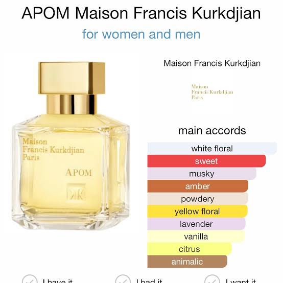 น้ำหอม MFK APOM EDP