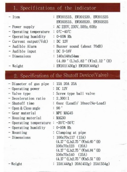 Ewoo Controller-Valve Actuator EW201-S20 (3/4")