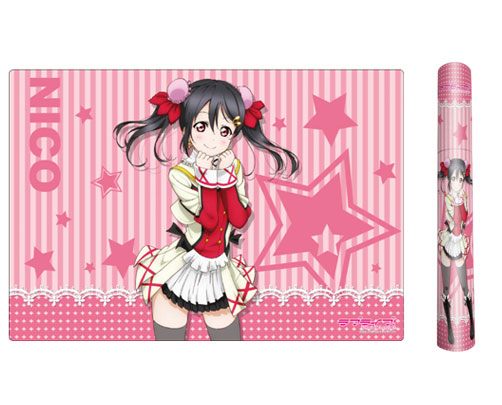 Bushiroad Rubber Mat w/Case Vol.7 - Love Live! [Nico Yazawa]