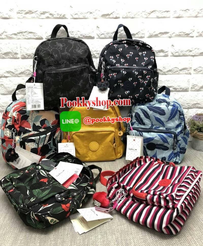 New in. Kipling Mini Backpack Bag >>Factory oem HK<< สิ้นสุดการรอคอย พร้อมส่งที่ไทยอีกครั้งค่ะ!!! สุดคุ้ม!!! รุ่นนี้สามารถหิ้ว//สะพายข้าง//ครอสบอดี้ร์//และสะพายหลังแบบเป้ ได้ ครบจบใบเดียวอยู่ค่ะ!!! วัสดุไนล่อน ด้านหน้ามีช่องซิปหนึ่งช่อง ใส่มือ