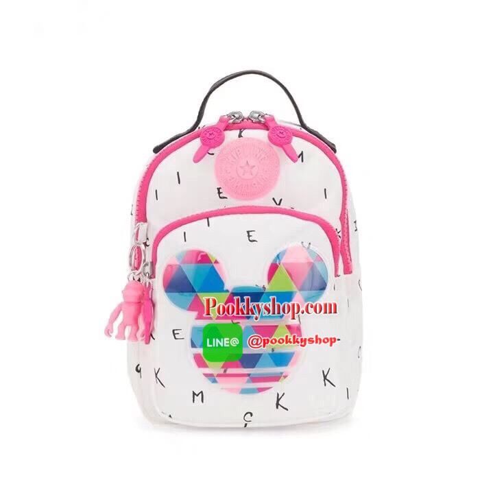 Kipling Disney’s Minnie Mouse and Mickey Mouse 3 IN 1 กระเป๋าสะพายหลัง สะพายข้าง หรือ crossbody 3 in 1 มาพร้อมพวงกุญแจลิง ด้านหน้ามีช่องซิปแยกใส่ของจุกจิก ภายในช่องหลัก มีช่องซิปใส่ของ พร้อมอีก 1 ช่องด้านใน เปิด-ปิด ด้วยซิป สะดวกใช้ พร้อมสายยาว 2 สาย สะพา