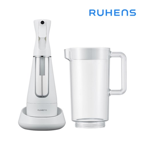 Ruhens เครื่องผลิต สเปรย์ฆ่าเชื้อไวรัส แบคทีเรีย เครื่องผลิตน้ำ อิเล็คโตรไลท์ สำหรับฆ่าเชื้อโรค พร้อมเหยือกในเซ็ท Sanitising Water