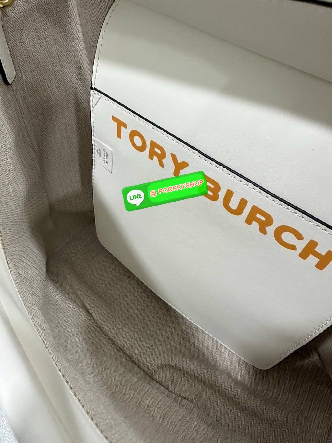 🌼 Tory Burch Gemini Link Canvas Tote Small – ลายดอกไม้ปักสุดละมุนในโทนคลาสสิก น้ำหนักเบา ใบขนาดกำลังดี ใช้ได้ทุกวันทั้งถือและสะพาย 💼