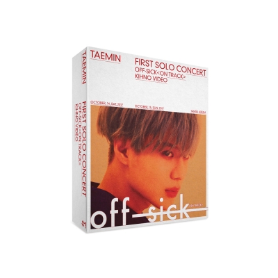 [KIHNO] TAEMIN 1st Solo Concert [OFF-SICK ON TRACK ] KIHNO VIDEO(1DISC)