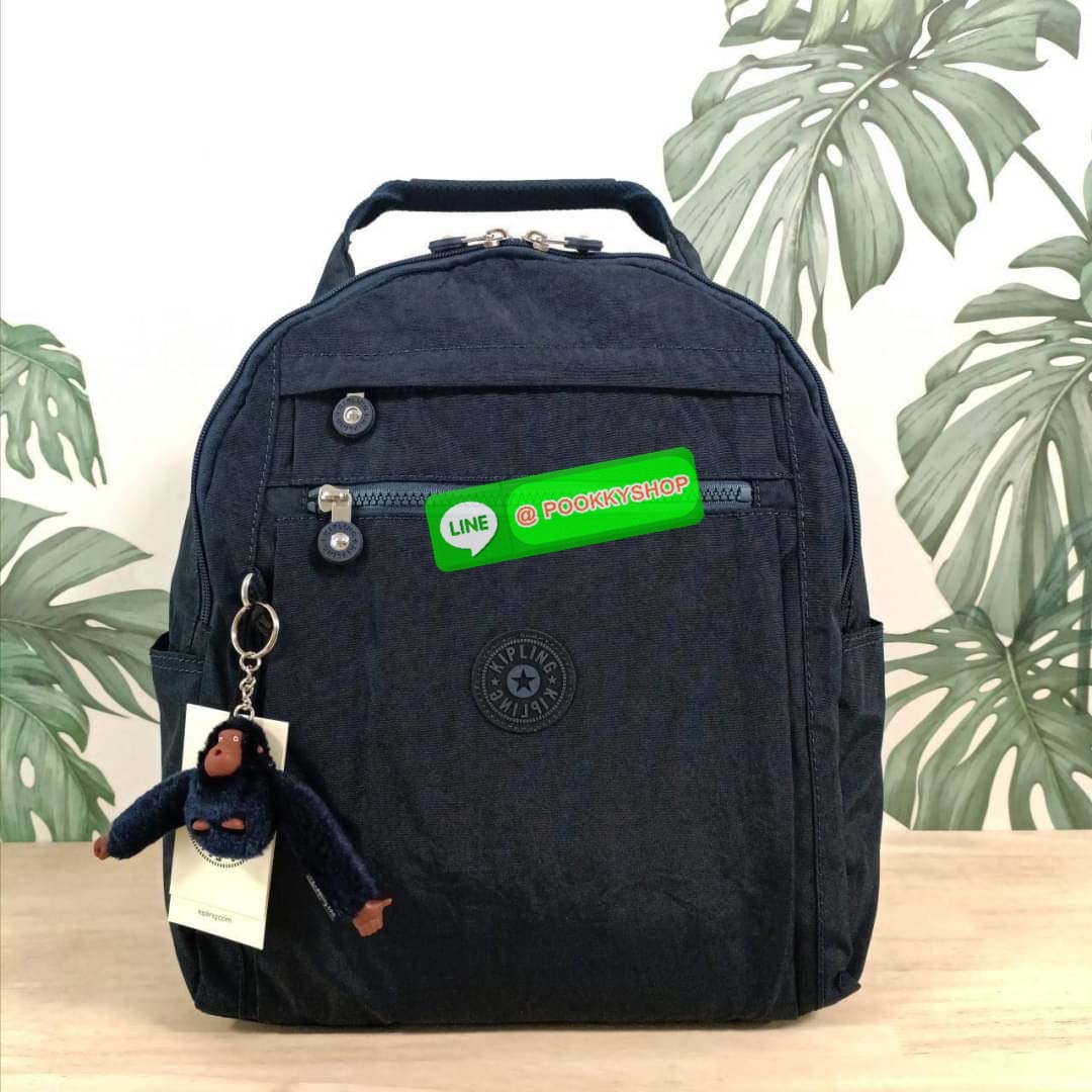 KIPLING Micah BACKPACK กระเป๋าเป้สะพายหลังขนาดใหญ่ จุของได้เยอะมาก Collection ใหม่ล่าสุดจาก KIPLING วัสดุ Nylon+polyester สามารถเป็นได้ทั้งกระเป๋าไปเรียน หรือ ท่องเที่ยวได้