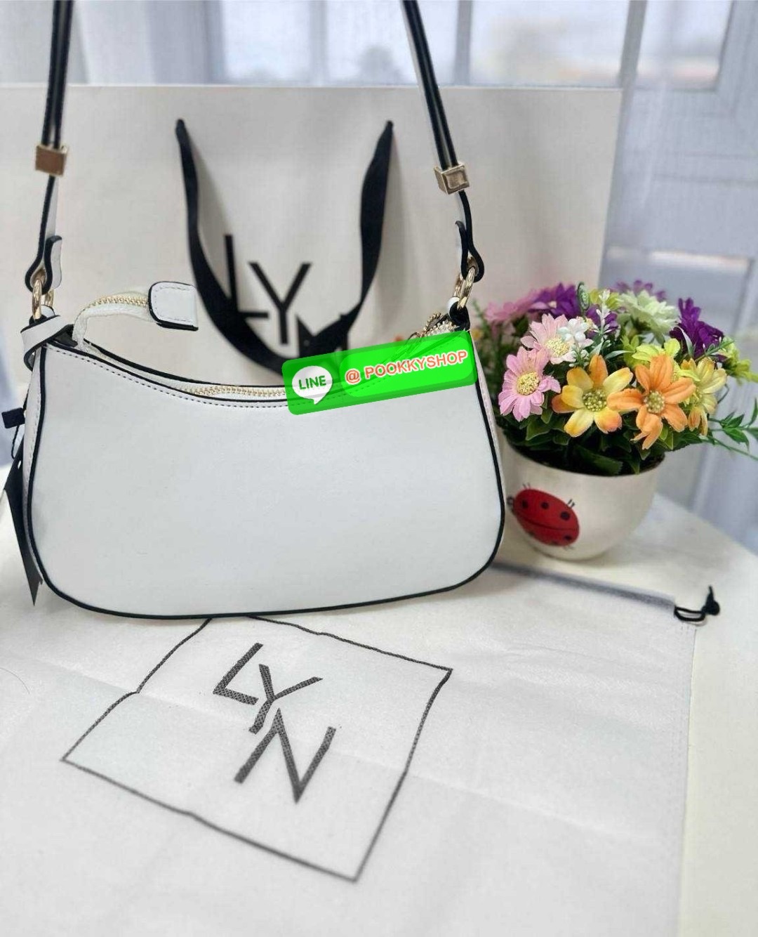 💝กระเป๋าลิน Lyn คล้องไหล่ได้ สะพายข้างได้